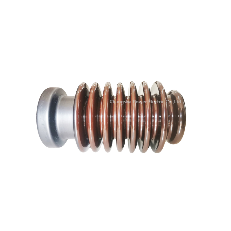 Insulator Kebuntuan Porselen Semi Konduktif OEM Tinggi 210mm IEC 60168
