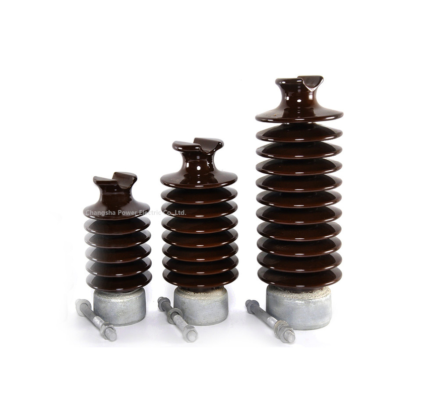 Porselen Brown Station Post Insulator ANSI 57-5 Standar