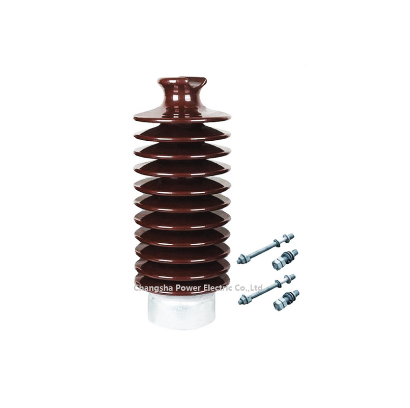 Semi Konduktif HV Porcelain Line Post Insulator ANSI 57 Series