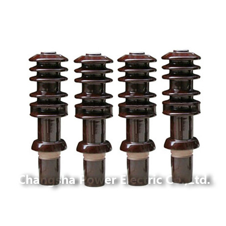 Tegangan Rendah Insulator Transformer Porcelain Bushing 1kV 630A