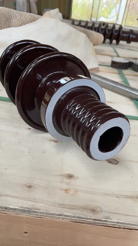 20NF250 Brown Porcelain Bush Untuk Trafo Distribusi Jenis Minyak