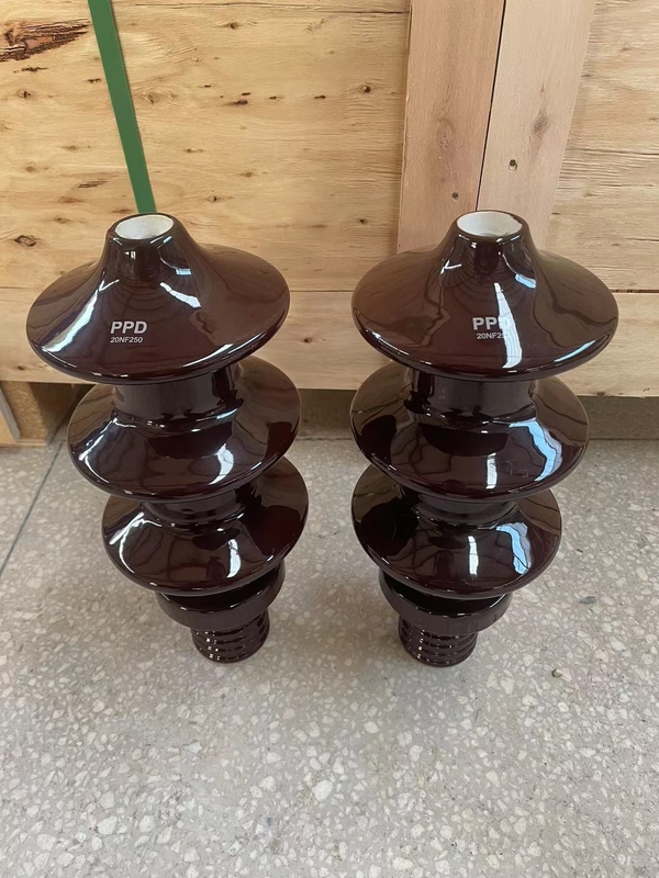 IEC Standard Porcelain Transformer Bushing Warna Coklat